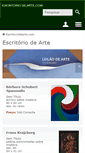 Mobile Screenshot of escritoriodearte.com